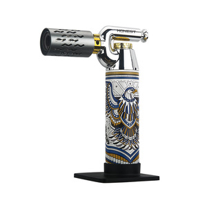 Encendedor de butano a prueba de viento, pistola de soldadura de alta temperatura para acampar, hornear al aire libre, moxibustión, fabricación de joyas - Product Image 1