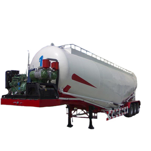 Venta Directa de Fábrica, Semirremolque de 3 Ejes a Bajo Precio para Transporte de Cemento a Granel y Polvo Seco, Remolque de Acero con Capacidad de Carga de 30000 kg - Product Image 3