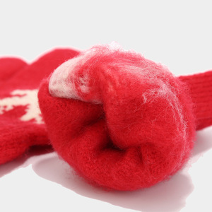 Giáng Sinh Mô Hình Tuần Lộc Crochet Beanie Đặt Mùa Đông Ấm Áp Dệt Kim <span class=keywords><strong>Hat</strong></span> Khăn Găng Tay Găng Tay Với Tai <span class=keywords><strong>Flaps</strong></span> Cho Sử Dụng Ngoài Trời - Product Image 4