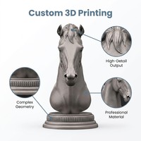 Servicio de Impresión 3D Confiable, Figura de Anime Personalizada, Modelo de Arte en Resina PLA
