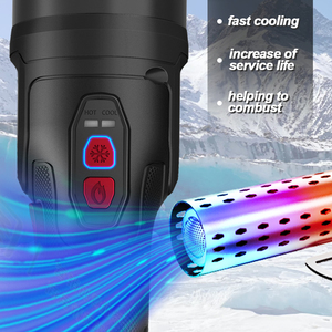 Encendedor de carbón eléctrico Vertak de 2000W con cable de electro antorcha de aire caliente sin químicos con soplador incorporado - Product Image 6