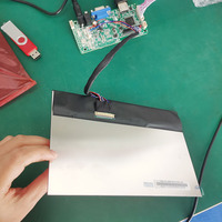 Diskon besar 10.1 "IPS tipe kecerahan tinggi lampu latar LED putih DC 12V layar mobil luar ruangan industri LVDS modul LCD Display