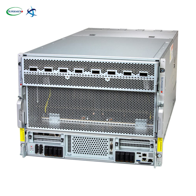 Supermicro AS 8126GS NB3RT 8U GPU Server Dual AMD EPYC 9005 Series Processors 8X HGX B300 NVL8 8U GPU Server for AI HPC Server