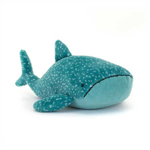 Peluche Requin- <span class=keywords><strong>Baleine</strong></span> Tacheté Bleu Tournesol et Blanc, Jouet en Peluche Animal Marin, Poupée Douce Créature Marine, Cadeau d'Anniversaire pour Enfants sur <span class=keywords><strong>le</strong></span> Thème <span class=keywords><strong>de</strong></span> l'Océan - Product Image 1