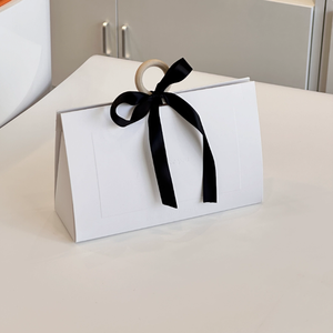 Wholesale in Stock High-end Wooden <b>Ring</b> Ribbon Hand-held Gift <b>Box</b>, Candy <b>Box</b>, Logo-covered Paper <b>Box</b>, Souvenir Packaging <b>Box</b> - Product Image 6