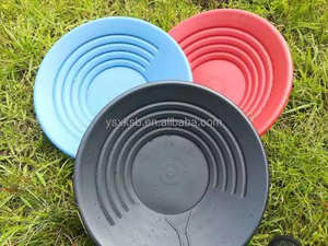 Chine <span class=keywords><strong>prix</strong></span> de gros 38.5 cm haute récupération facile à utiliser lavage or noir bleu rouge vert nouveau plastique or poêle avec 3 fusils - Product Image 2