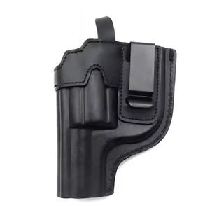 Echt Lederen Iwb Ademend Ontwerp Comfort Fit Verborgen Carry Gun <span class=keywords><strong>Holster</strong></span> Tactische Premium Full Graan Pistool Houder - Product Image 4