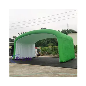 Giant Inflatable Cart Garage Tent , Inflatable Car Roof Top Tent with Brisk, Inflatable Tent for Car