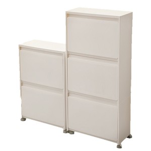 Meuble de rangement multi-niveaux sur pied pour salon, avec tiroirs pour snacks et jouets pour bébé, doté de roulettes - Product Image 1