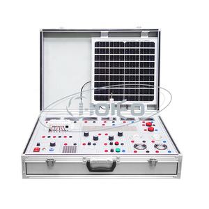 Sistema de entrenamiento de Panel Solar de aluminio portátil de 15W, certificado ISO9001, equipo de experimento educativo, monitoreo de datos - Product Image 1