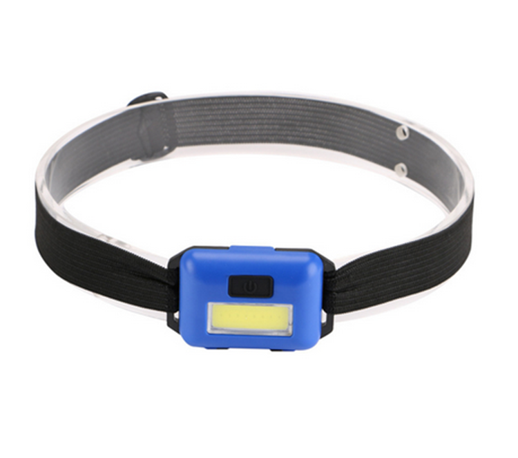 Миниатюрный светодиодный налобный фонарь с COB матрицей, водонепроницаемый Головной фонарь, уличный фонарь для кемпинга, ночной рыбалки, 3 режима
