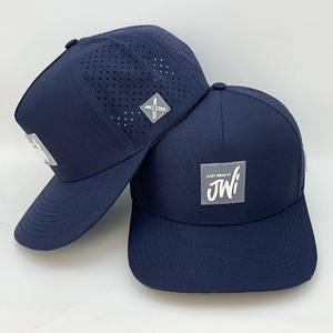 Cappelli da Golf Impermeabili con Patch in PVC e Fori Laser, Cappellini da Baseball Personalizzati di Alta Qualità a 5 Pannelli - Product Image 5