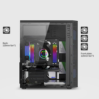 Lovingcool OEM M-ATX carte mère mi tour ordinateur de bureau USB3.0 ATX bureau maison jeu PC étui pour ordinateur de bureau