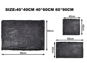 مناشف فاخرة لتنظيف التفاصيل 1600GSM 60x9 مناشف السيارة من القماش من أجل الغسيل والتجفيف الخالي من الخطوط - Product Image 6