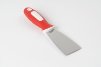 Spatule à enduire bimatière en acier inoxydable, outils de construction, outils de finition pour cloisons sèches, ensemble d'outils à main