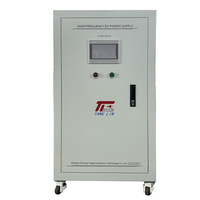 Redresseur IGBT 36V 2500A 70KW à sortie unique pour usage industriel, chromage dur, refroidissement par air forcé, efficacité CC/CV commutable