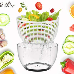 Escurridor de Verduras y Lechuga Multiusos, Ecológico, de Plástico, para Cocina - Product Image 3