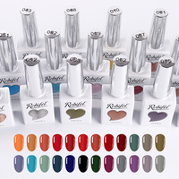 Rofel — ensemble de vernis à ongles Gel Uv de couleur, 96 pièces, kit de manucure, pour Salon de beauté, couche de Base et de finition, émail