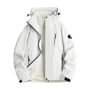 Conjuntos de Ropa Deportiva Casual para Otoño, Chaquetas Cortavientos de Secado Rápido, Talla Grande, Sudadera con Capucha y Cremallera Fluorescente, Estilo de Manga Larga - Product Image 6