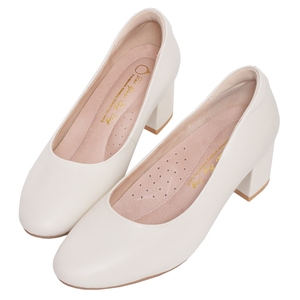 Scarpe con Tacco in Pelle per <span class=keywords><strong>Donna</strong></span> con Vestibilità Comoda per Piedi Larghi - Product Image 4