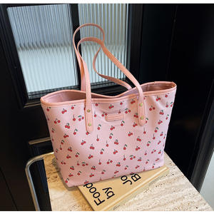 2025 2026 bolsos de gran capacidad Sac Main Femm Sac diario viaje Oficina bolso tendencia moda hombro estampado Floral bolso de mano - Product Image 4