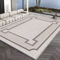 Tapis de salon de grande taille de style moderne de luxe Tapis fabriqué à la machine pour la décoration intérieure