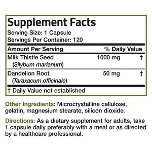 Maju hati Formula detoks Susu Thistle Dandelion akar kunyit Artichoke daun dukungan sehat fungsi hati kapsul hati - Product Image 3