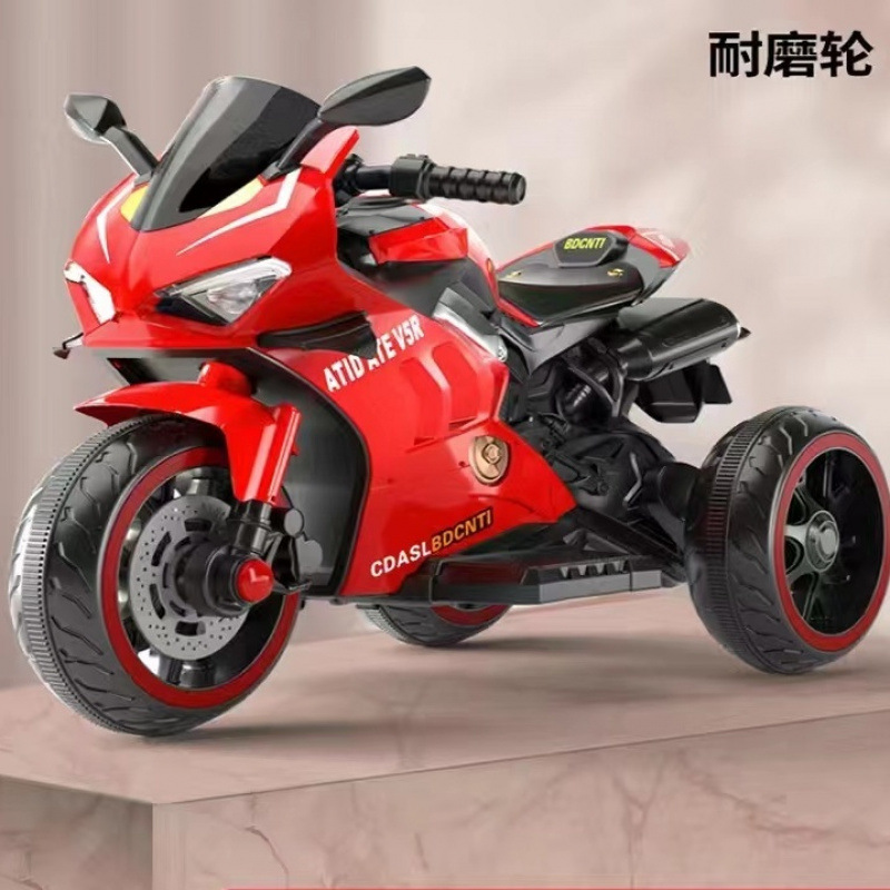 [doppia trazione rossa] sedile in pelle con guida autonoma e Bluetooth