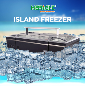 Congelador Comercial de Isla de Alta Luminosidad y Durabilidad para Supermercados y Tiendas de Abarrotes - Product Image 2