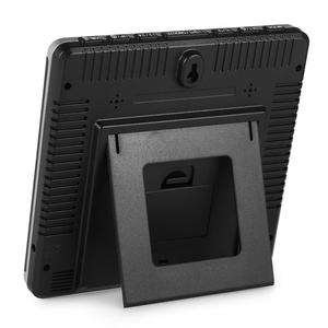 Horloge de bureau numérique électronique LCD d'intérieur <span class=keywords><strong>avec</strong></span> <span class=keywords><strong>station</strong></span> météo, rétroéclairage, température maximale/miminale, hygromètre pour la maison, le bureau, le salon - Product Image 4