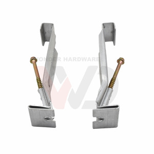 Bán Buôn Heavy-Duty Nhanh Chóng Vít Máng Xối Móc 5 ''6' 'Hợp Kim Nhôm Mạ Kẽm Cánh Tay Mạnh Mẽ End Mưa Máng Xối Kim Loại Xây Dựng - Product Image 4