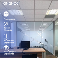 Vente en gros de dalles de plafond en fibres minérales blanches 1200 x 600, matériaux d'intérieur modernes de haute qualité, ignifuges, insonorisés, 12 mm