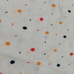 <span class=keywords><strong>Coton</strong></span> froissé Double couche <span class=keywords><strong>gaze</strong></span> mousseline sable lavé tissu 216921 léger nouveau imprimé pastèque Design pour garçon couverture - Product Image 2