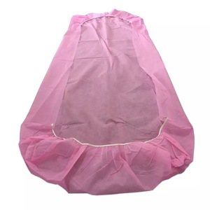 Drap de lit jetable imperméable 85x190 cm en tissu non tissé, anti-poussière, léger, pour massage et voyage - Product Image 4