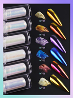 Offre Spéciale WT Chrome liquide métallique liquide de clou de Chrome pour la poudre d'ongle de Chrome d'ongles