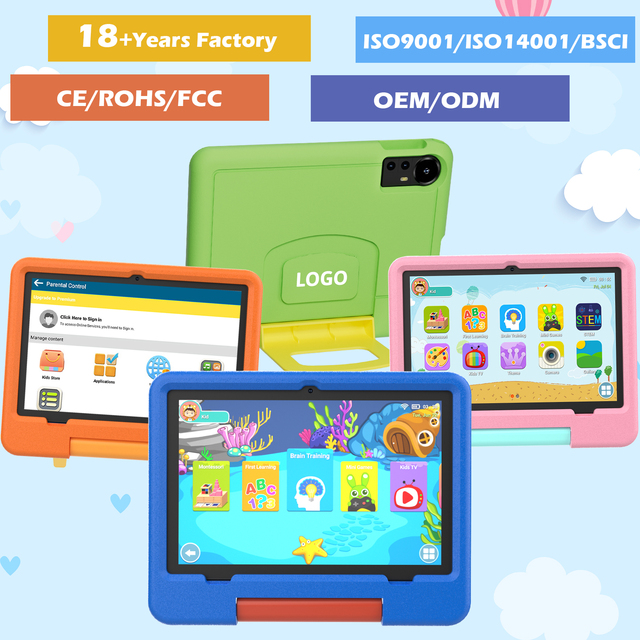 10.1 Inch 8GB 32GB Wifi Para Ninos for Learning Educative Educational Children Android Tab Tablette Pour Enfants Kids Tablet