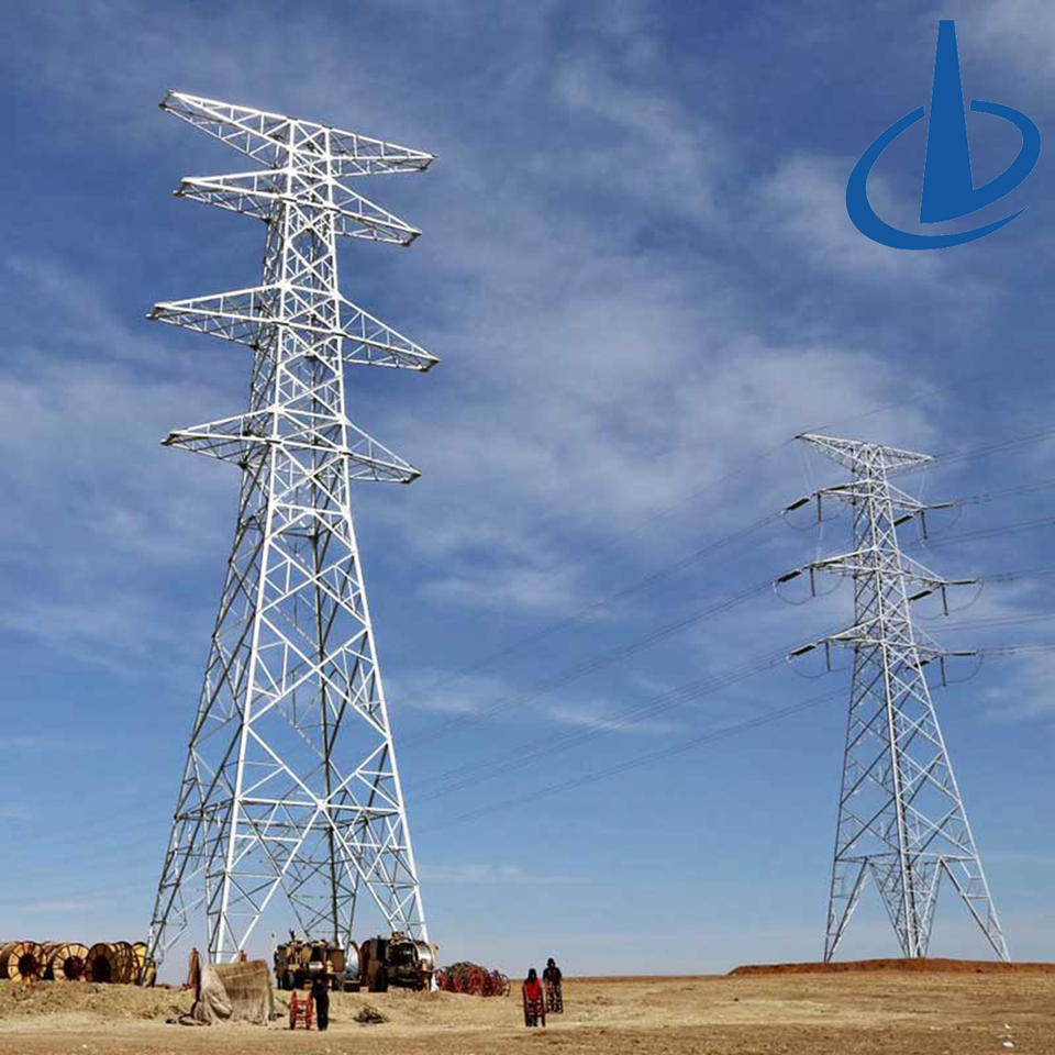 10KV 33KV 132KV 400KV 500KV Transmission Line Angle Steel Tower ...