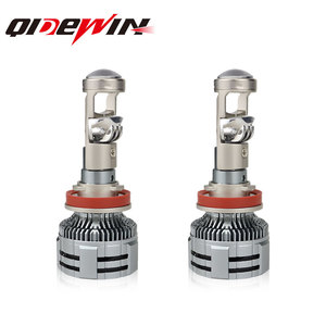 QIDEWIN Car <b>LED</b> <b>Headlights</b> 9005 H7 H11 9006 12000 Lm 60W Built In Lens Retrofit Focused Light - Product Image 1