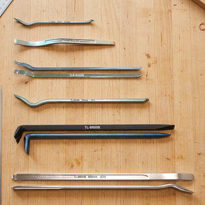 ITA Tools S45C Palanca para Neumáticos con Acabado Cromado Mate - Herramienta Manual Tipo Curvado - Product Image 1