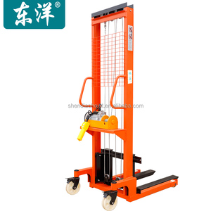 मैनुअल स्टेकर पैलेट स्टेकर हाइड्रोलिक 2000 किलोग्राम फोर्कलिफ्ट मैनुअल पोर्टेबल 500 किलोग्राम 1000 किलोग्राम हाथ फोर्कलिफ्ट - Product Image 4