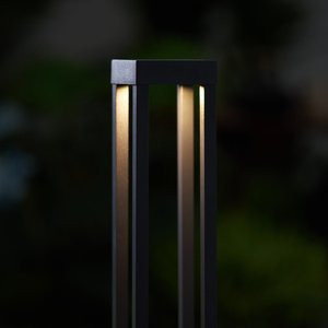 Lampe de jardin en aluminium, style nordique moderne minimaliste, pour extérieur, villa, parc, allée, lampadaire, éclairage paysager imperméable, <span class=keywords><strong>d</strong></span>écoration - Product Image 5