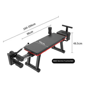 Multifungsi elektrik, alat koreksi tengkuk dan pinggang tempat tidur traksi tulang belakang ortopedi dapat disesuaikan portabel - Product Image 6