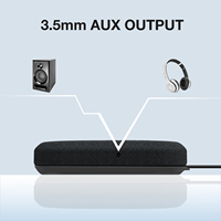 Réduction du bruit Haut-parleur de conférence Audio Réunion Haut-parleur DSP Microphone à 360 degrés