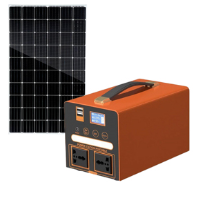 Batterie lithium-ion portable 300W/600W pour extérieur, alimentée par énergie solaire et courant alternatif, grande capacité, pour alimentation de secours, stand mobile et utilisation nomade - Product Image 1