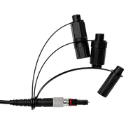 Konektor Serat Optik Cepat Tahan Air IP68 Outdoor SC APC 3 in 1 Tipe Hard Optitap+MINI SC+Slim yang Kompatibel