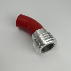 Chuối khoan b4c phun cát uốn cong vòi phun Cát gốm cong 45 độ - Product Image 3