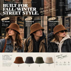 Gorro de Pana Vintage con Forro Polar Extraíble 2 en <span class=keywords><strong>1</strong></span>, Gorro de Invierno de Diseño Urbano, Gorra Personalizada - Product Image 4