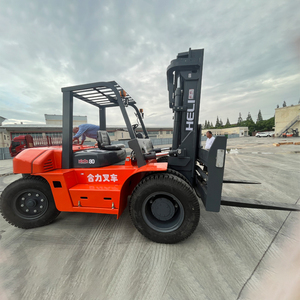 Montacargas Diésel Heli CPCD80 Usado, Capacidad de 8 Toneladas, Mástil de Tres Etapas, Operación Sentado, Neumáticos Neumáticos, 4WD, Desplazador Lateral Hidráulico - Product Image 6