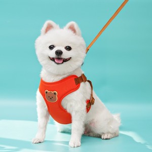 Pet <b>Harness</b> Polyester Adjustable Breakaway Buckle Fashion Design Personalized Cartoon Style for Small Medium <b>Dogs</b> Cats - Product Image 2