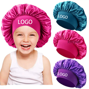 <span class=keywords><strong>Bonnet</strong></span> <span class=keywords><strong>de</strong></span> <span class=keywords><strong>nuit</strong></span> <span class=keywords><strong>en</strong></span> satin pour enfants avec large bande élastique, <span class=keywords><strong>bonnet</strong></span> doux <span class=keywords><strong>en</strong></span> <span class=keywords><strong>soie</strong></span> pour le soin des cheveux des tout-petits filles et garçons - Product Image 1